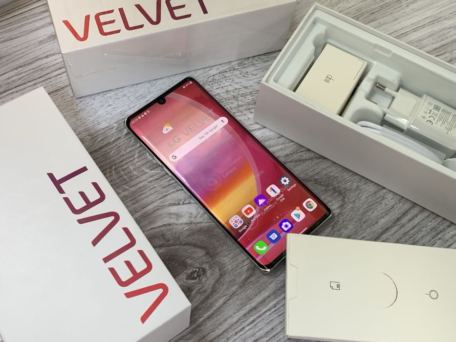 ‼️ LG G9 VELVET G900N 128gb / Dual 2 sim 》є: V40 Dual, G8S, V60