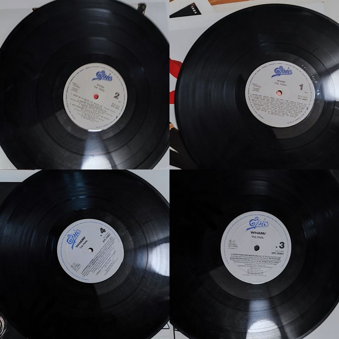 Wham The final album 2 vinis/+ George Michael 45 rotações2vinis
