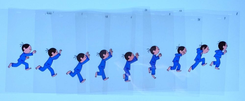 Bolek i Lolek folia animacyjna ZESTAW + TECZKA!