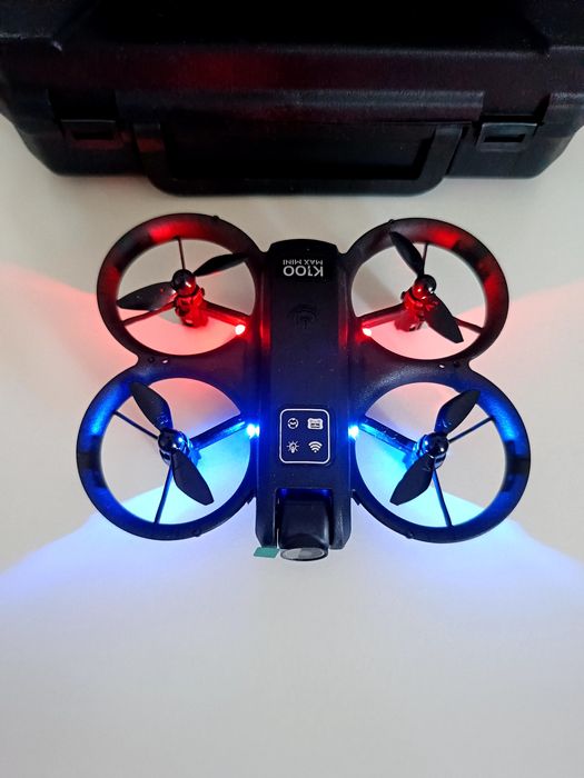 Dron z kamerą K100 MAX Stabilny Lot NOWY Prezent