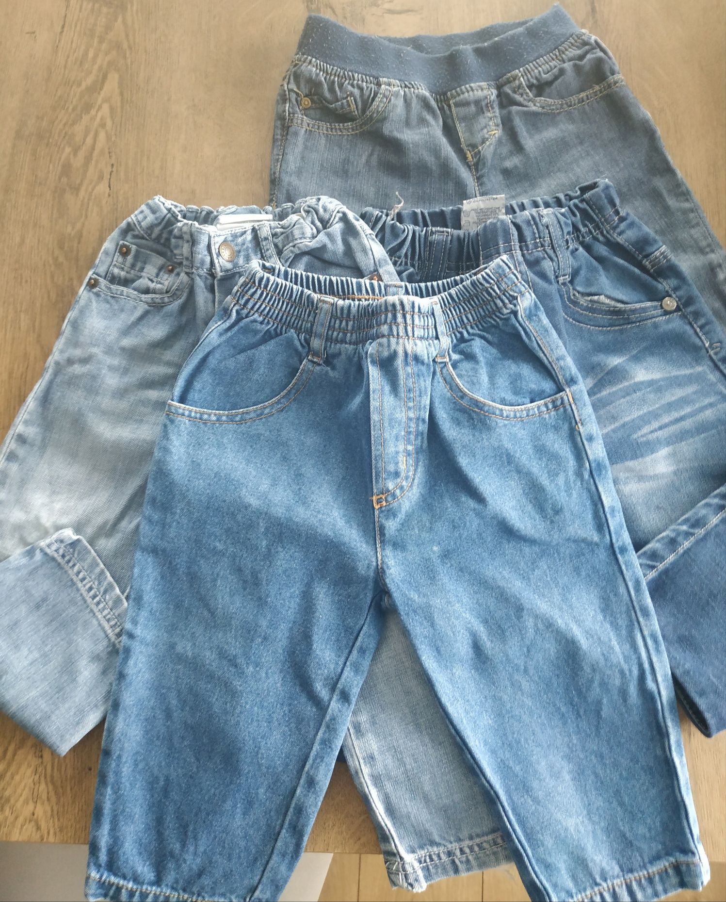 4 sztuki spodni jeans