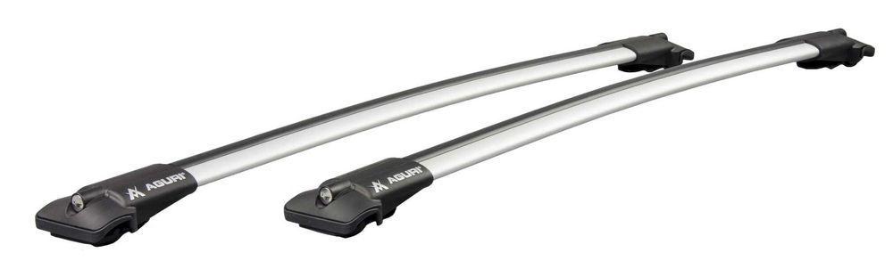 Bagażnik dachowy na relingi Aguri aluminiowy cichy DACIA DUSTER 2018-