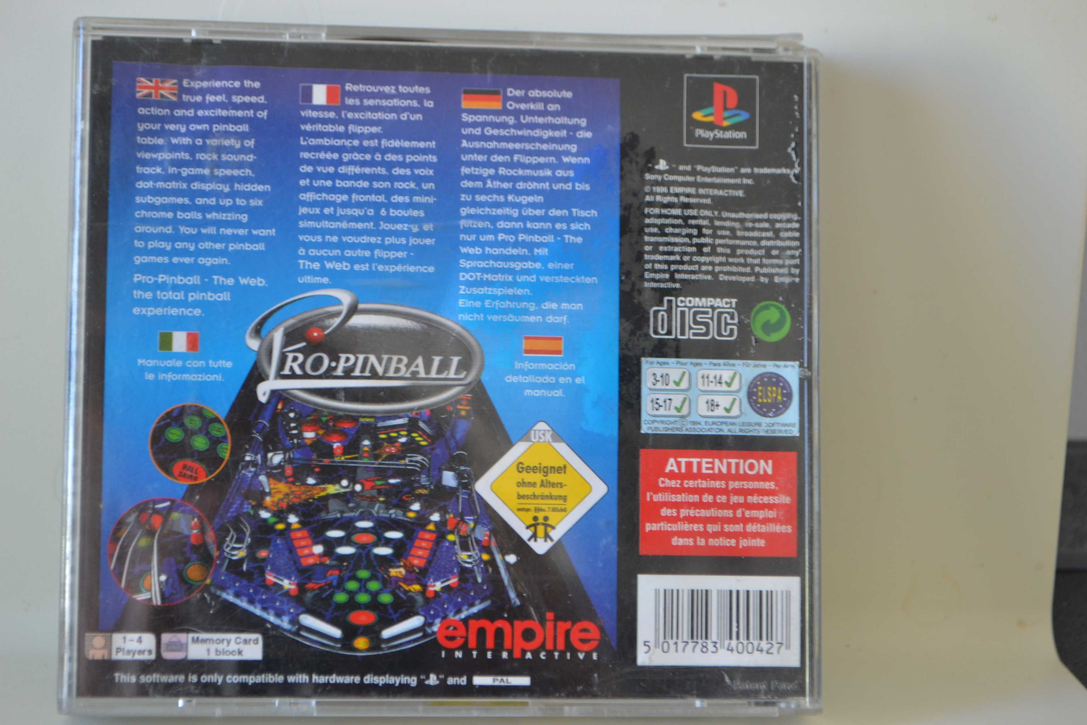 Pro-Pinball-The Web Playstation