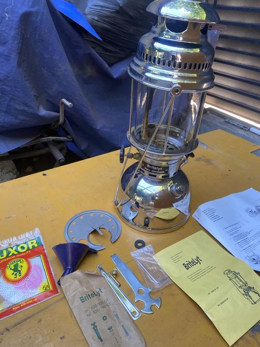 Гасова лампа Britelyt USA Petromax керосиновая лампа высокого давления