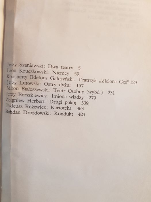Antologia dramatu tom 1 i 2 PIW 1976