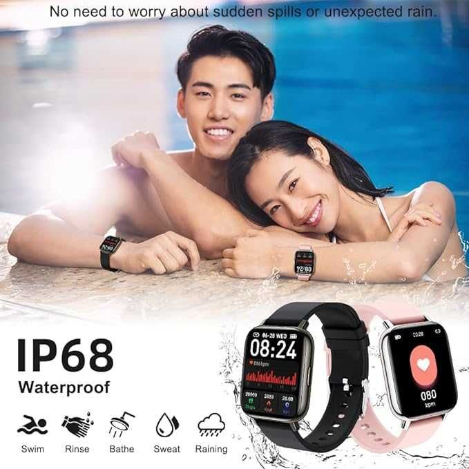 Molocy P32 Smartwatch Inteligentny zegarek dla mężczyzn i kobiet