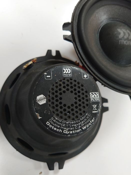 Автомобильные динамики Morel Dotech ovation 5.мидбас 13см . БУ.