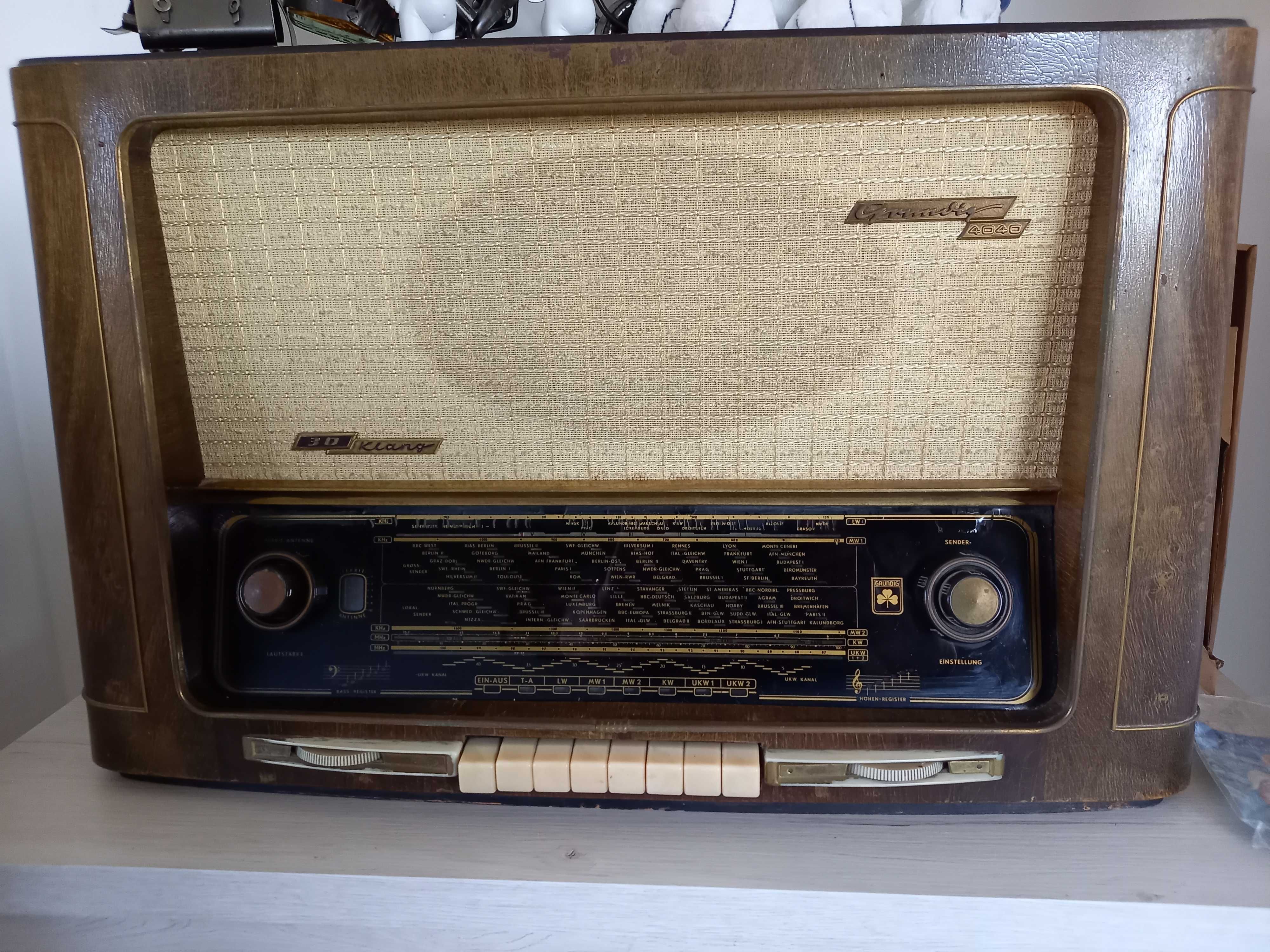 Radio zabytkowe grundig