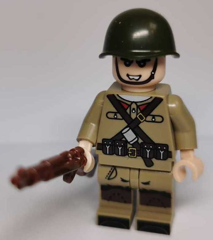 Minifigurki Klocki WW2 ZSRR Sowieci Niemcy Żołnierze Radzieccy USSR