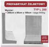 Mur oporowy L / ściana oporowa L / mury oporowe T