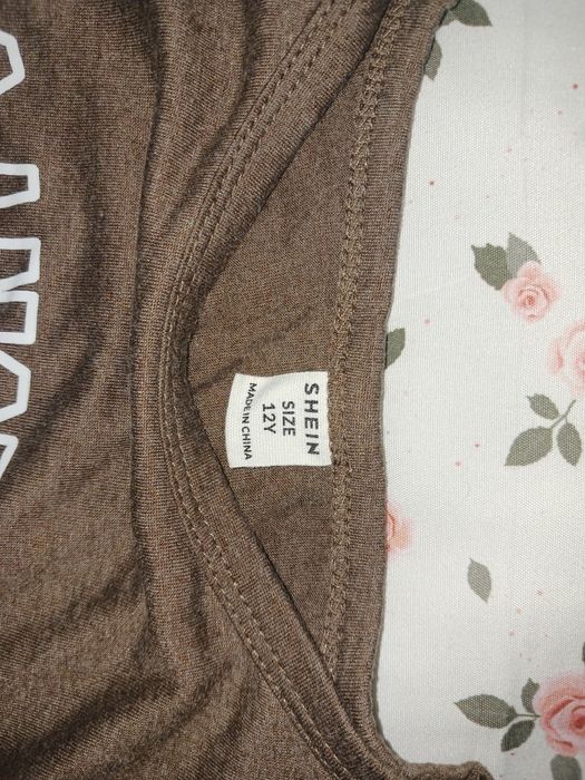 top castanho criança 12y