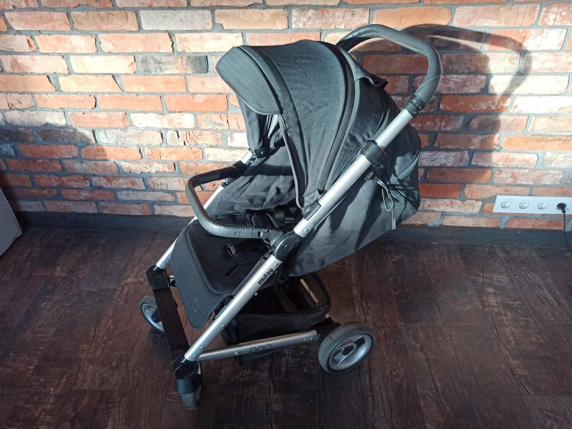 Mutsy NEXO Blueberry Melange szary nowy model stan idealny odbiór Gdań