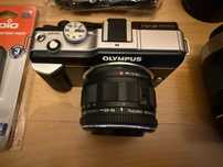 Aparat Olympus PEN E-PL1 + obiektywy + adapter Micro + dodatki !