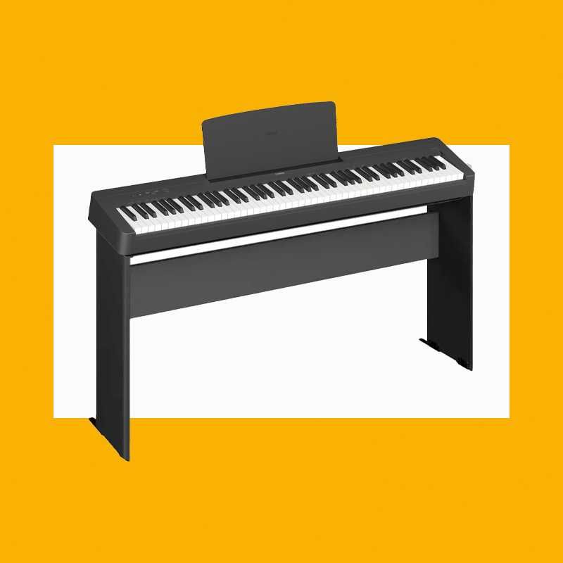 YAMAHA P-145B dedykowany statyw drewniany p145