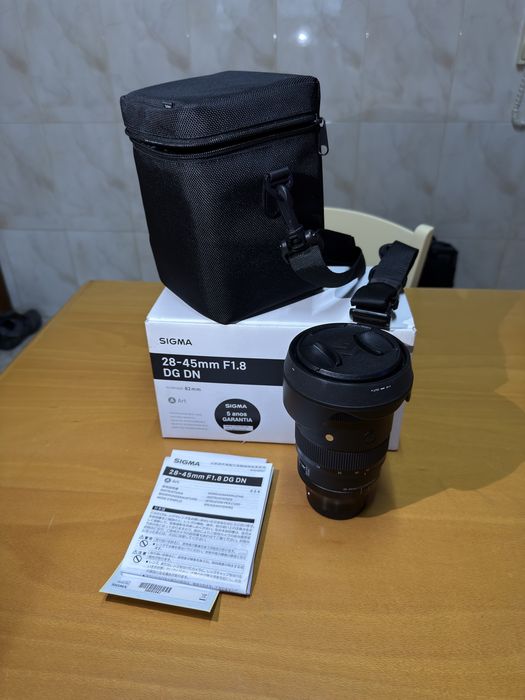 Sigma 28-45mm f1.8 DG DN com garantia