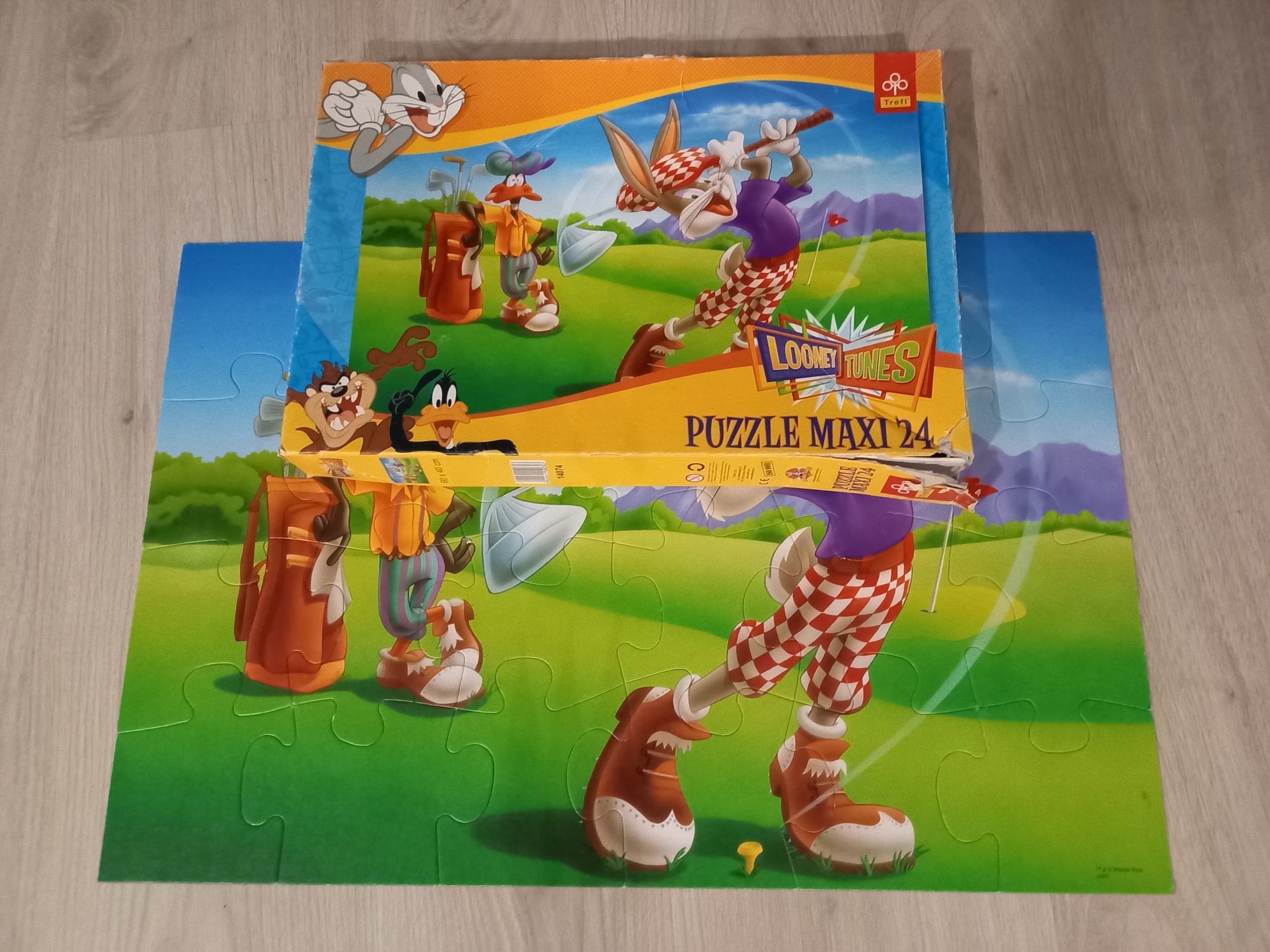 Puzzle Królik Bugs 24 elementy duże Trefl