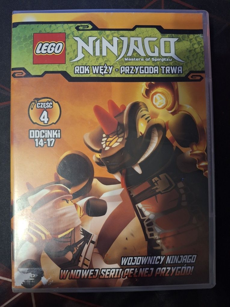 Lego Ninjago Mistrzowie Spinjitzu Część 4 [Dubbing Polski] DVD