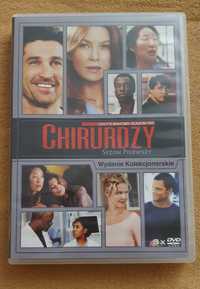 Chirurdzy - Grey's Anatomy: odc. 1-5, płyta DVD PL