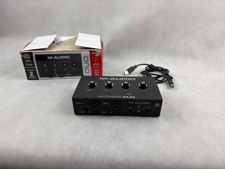 Interfejs Audio M-Audio M-track DUO maudio mtrack