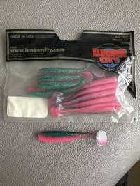 Lunker City Shaker 3.25” / Emerald Bubblegum