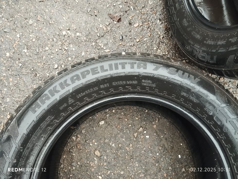 Продам два колеса Hakapelita 7 suv 255/55 18