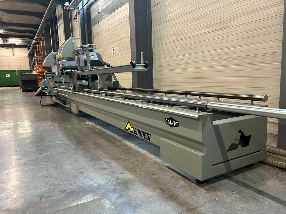 Maquina corte aluminio 2 cabeças emmegi