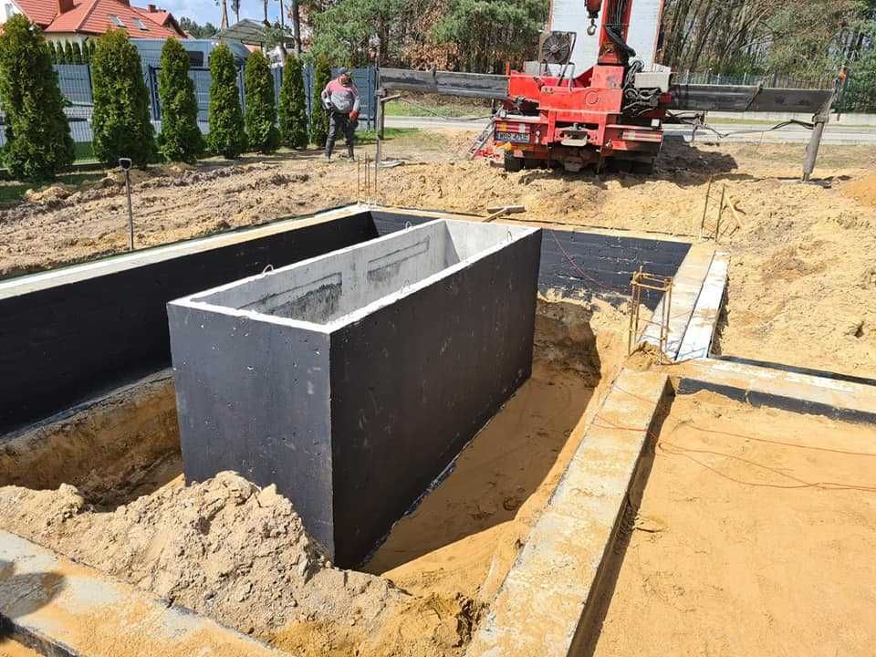 Betonowe 2m3 Zbiorniki-Szamba, piwnice, kanały samochodowe