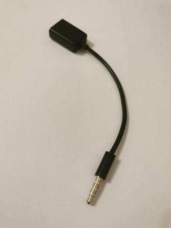 Cabo Adaptador Jack Audio 3.5mm para USB