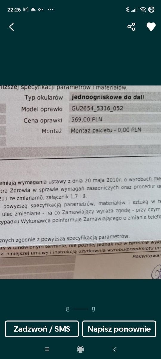 Sprzedam oprawki marki GUESS łącznie z etui które są warte 50 zl