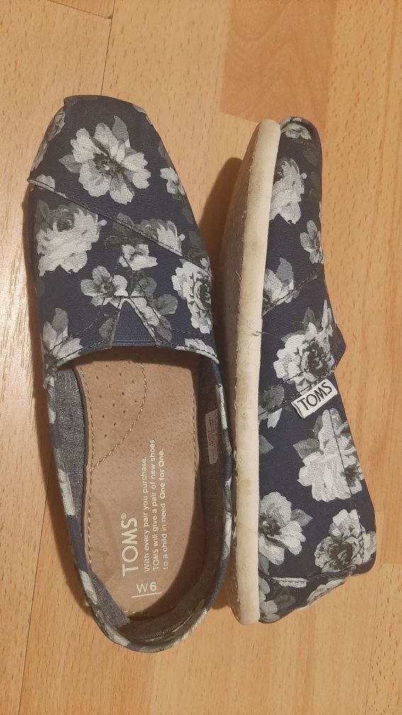 Мокасины Toms. р. 36.5. 23 см