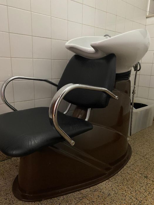 Cadeira de salao para lavar cabeca