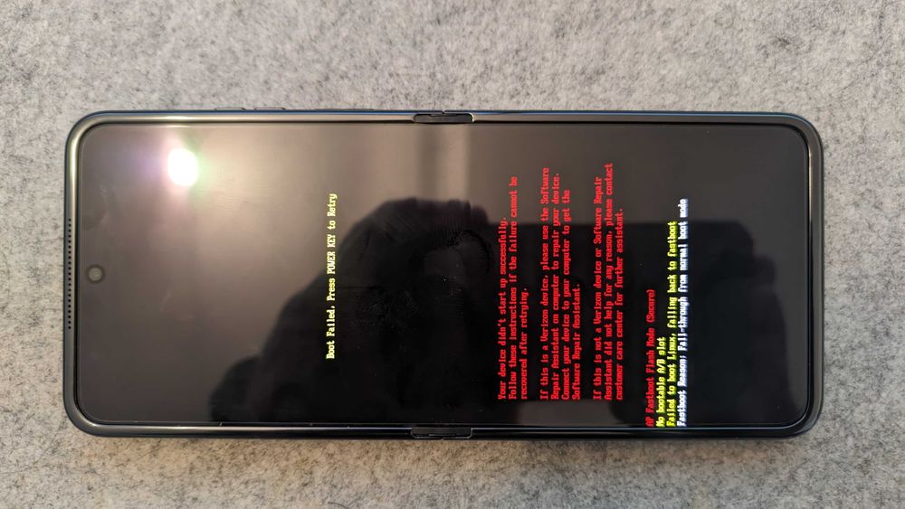 Motorola Razr 50 Ultra - Não liga