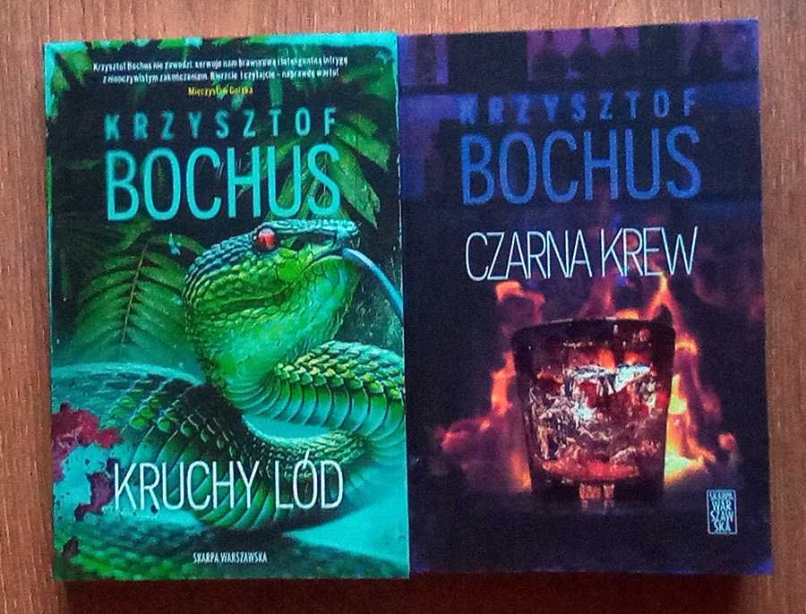 Marek BOCHUS Czarna Krew Kruchy lód z autografem autora