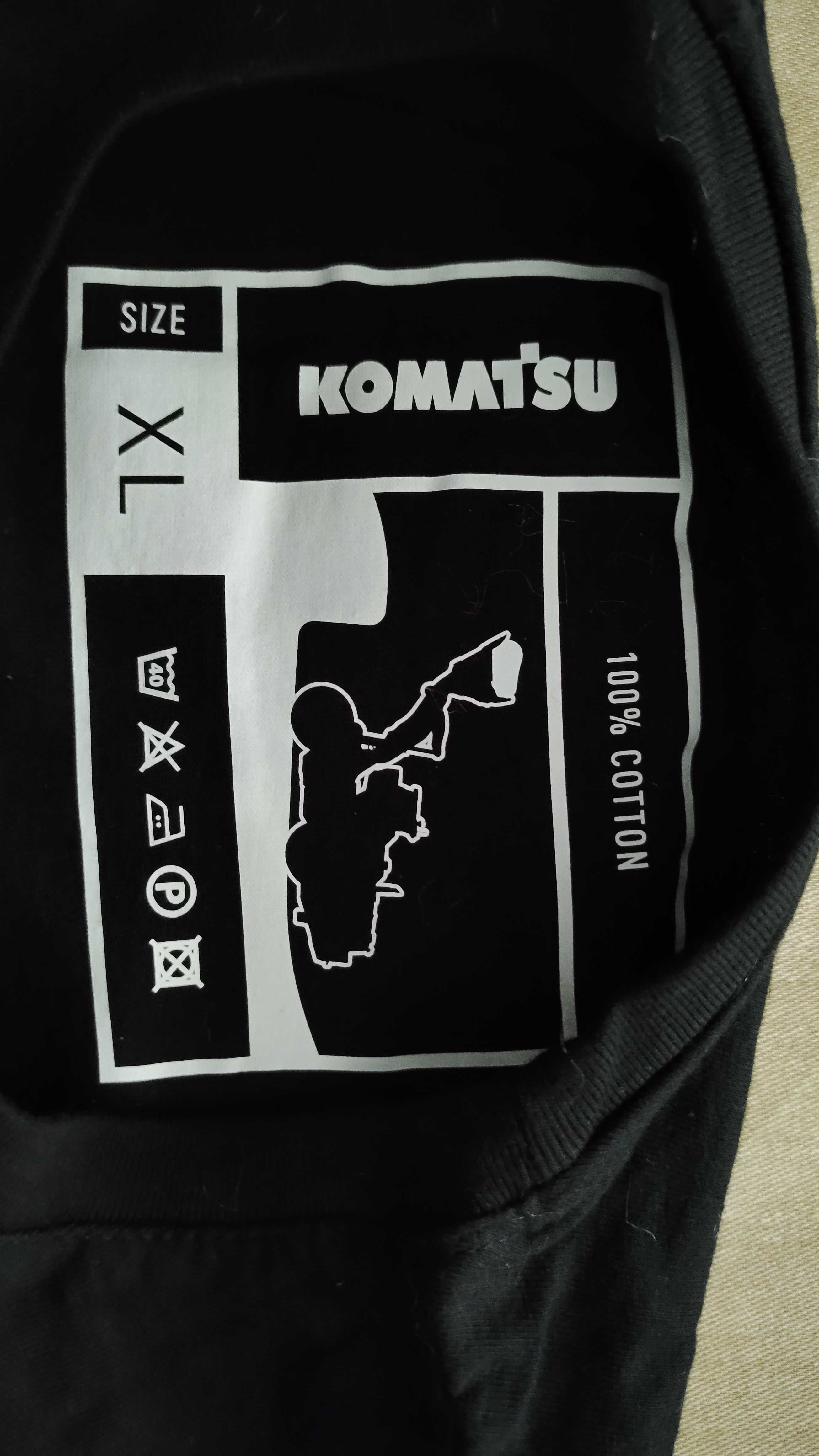 T-Shirt XL nova Komatsu