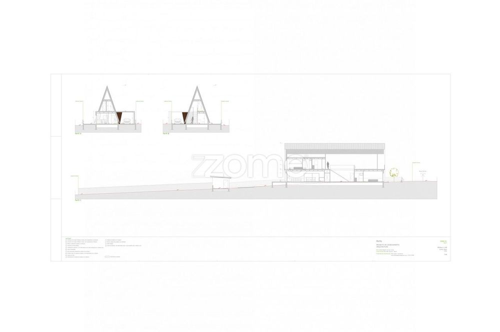 Projeto aprovado para Moradia T2
