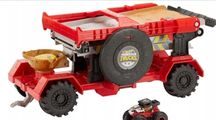 Monster Truck Hot Wheels zestaw zjeżdżalnia skocznia