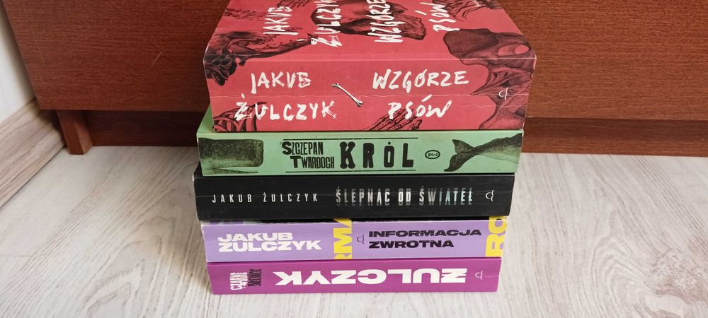 5x Żulczyk Wzgórze Psów Ślepnąc od świateł Informacja zwrotna Twardoch