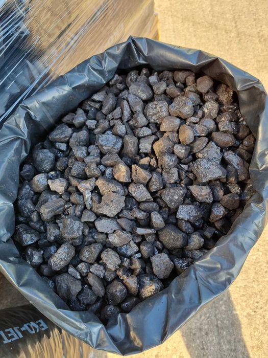 Ekogroszek Węgiel Pakowany 25kg Transport Winda HDS