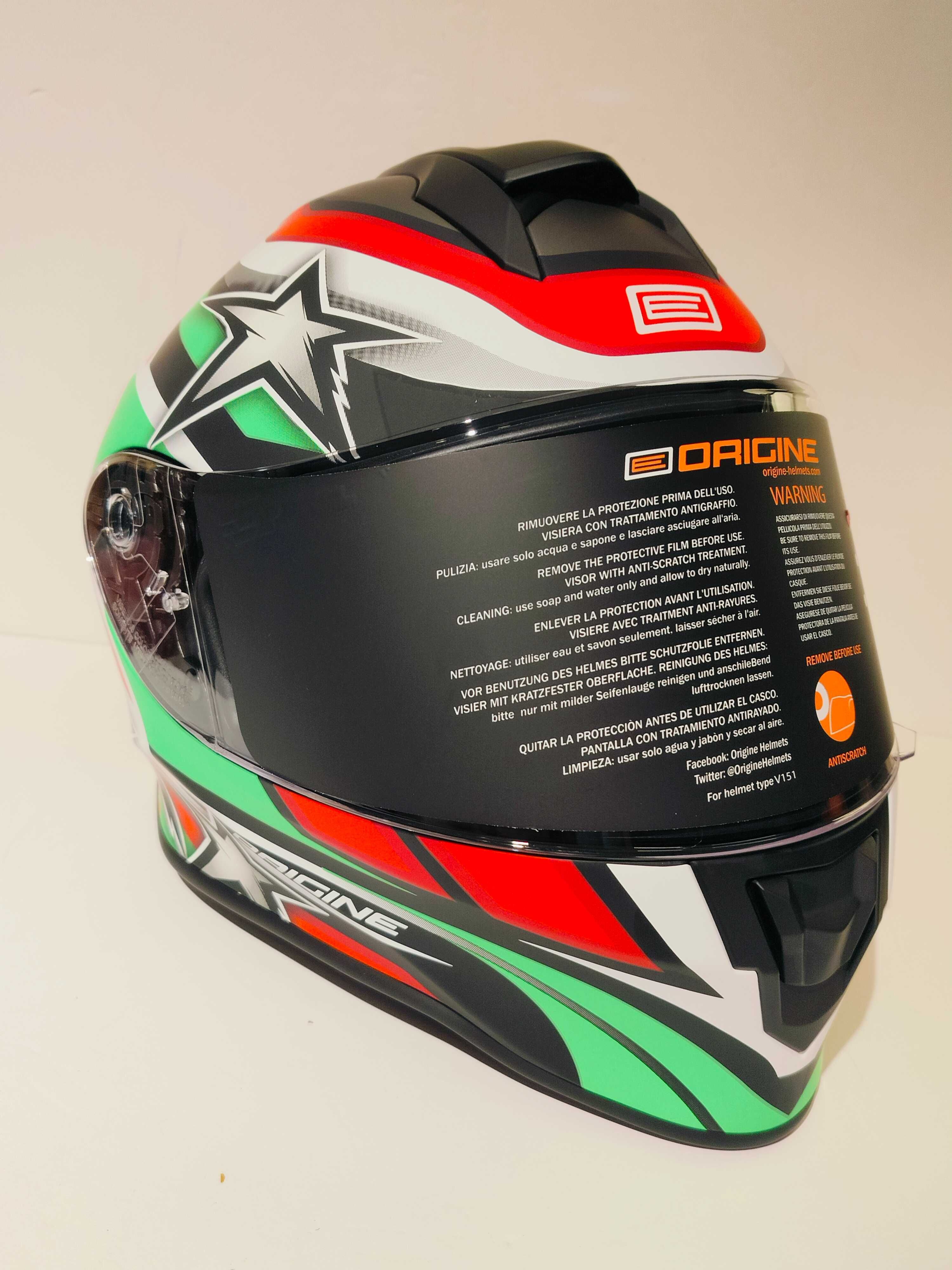 Capacete de criança Origine Dinamo Stars Revolution mota scooter novo