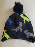Czapka H&M 110/128 zimowa chłopięca dinozaury