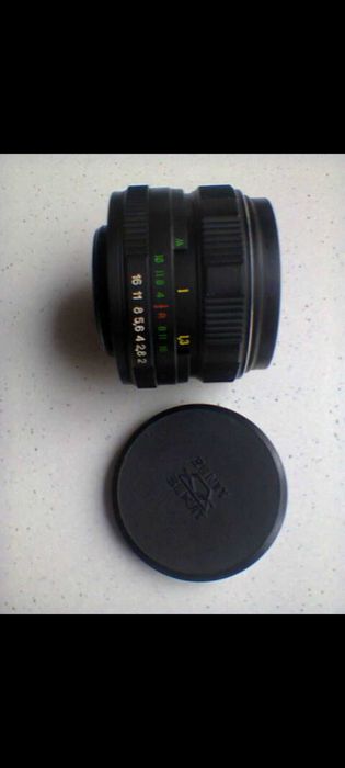 Obiektyw rosyjski MC  HELIOS 44-4  1,2-58mm.Mocowanie gwint M-42.