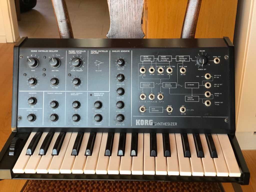 Korg MS 10 vintage syntezator analogowy 1978