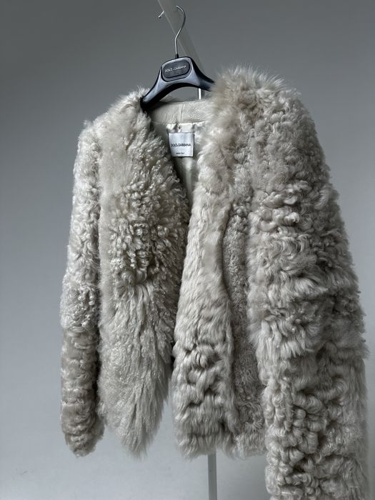 Шуба, полушубок Dolce & gabbana