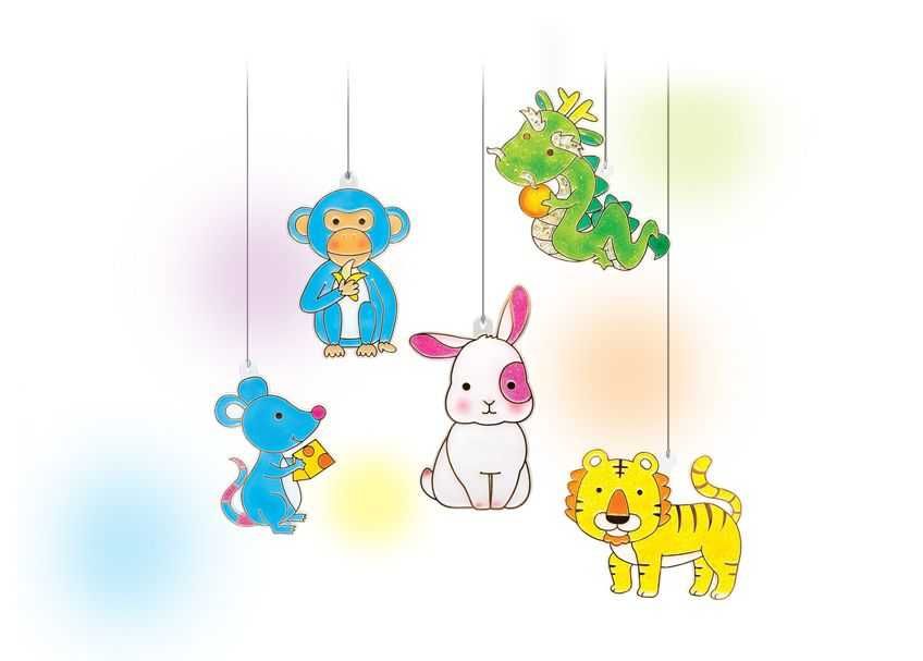 Вітражі "Тварини".