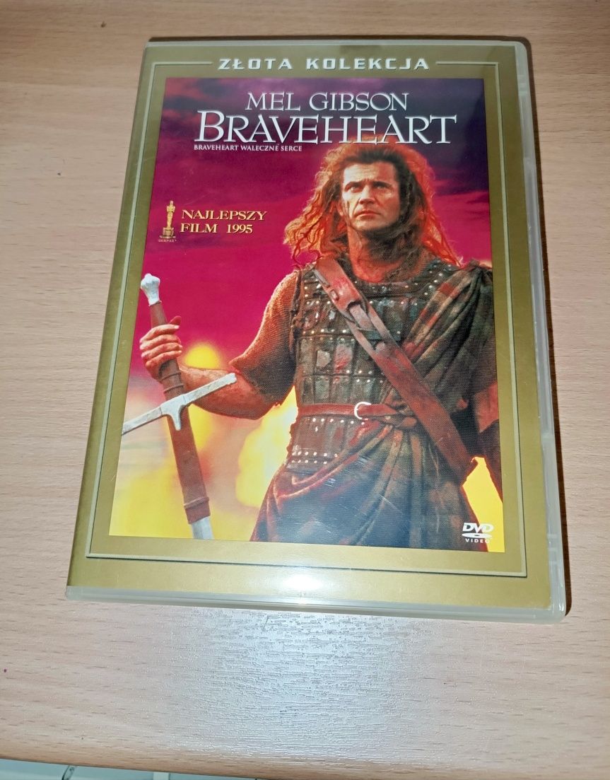 Braveheart Mel Gibson Złota kolekcja waleczne serce DVD