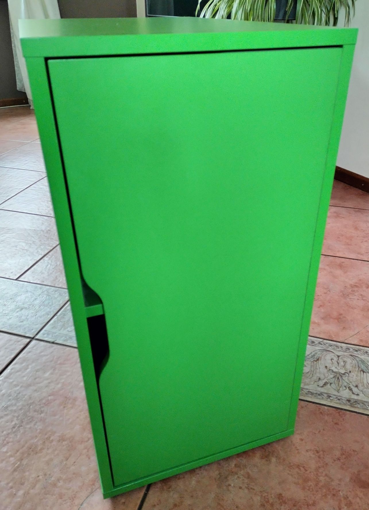 IKEA szafka Alex zielona do biurka