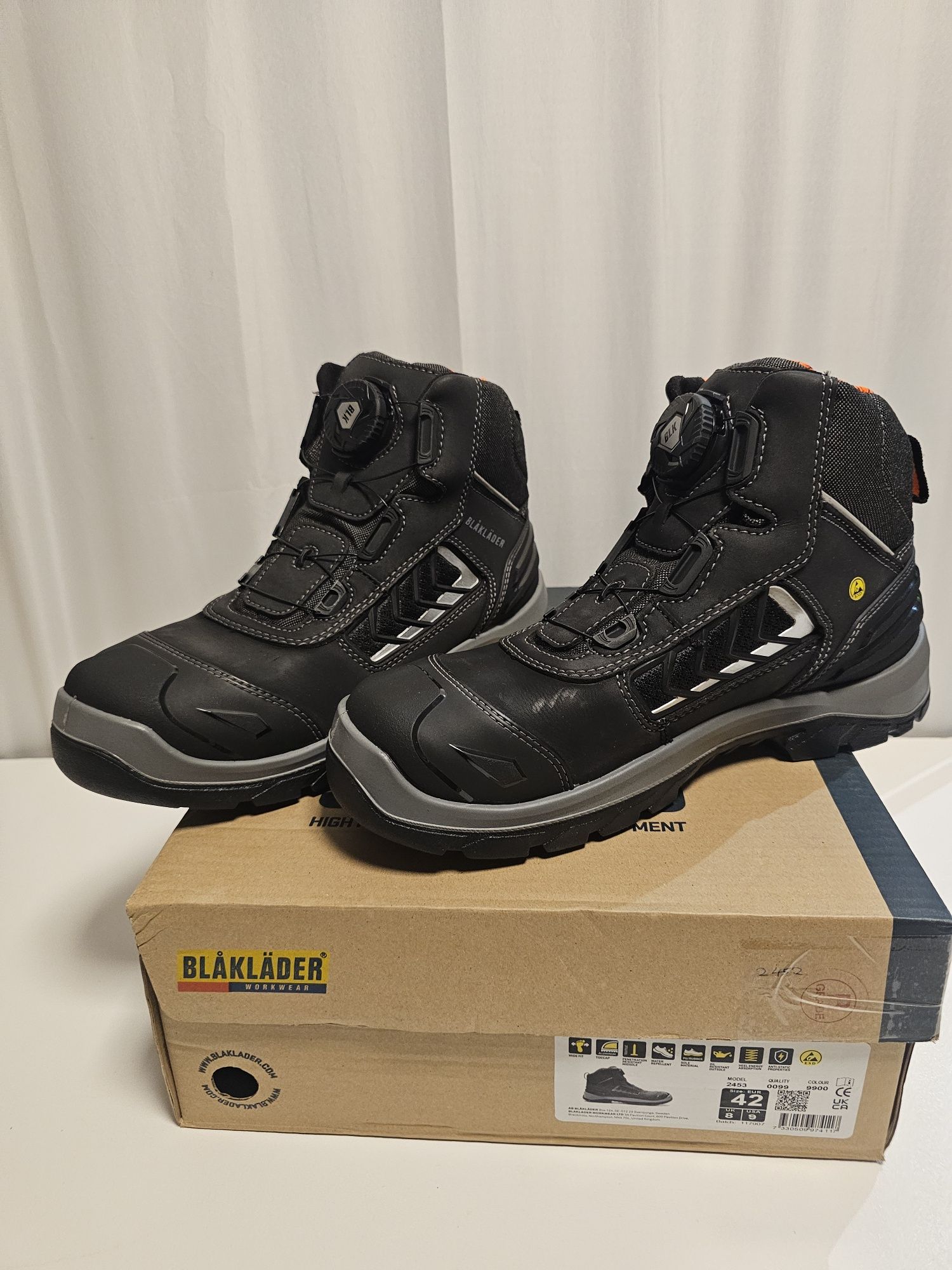 Buty robocze Blåkläder 2453 S3 BOA r.42,43