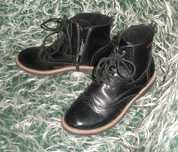 Bootki czarne nr 39 S.Oliver