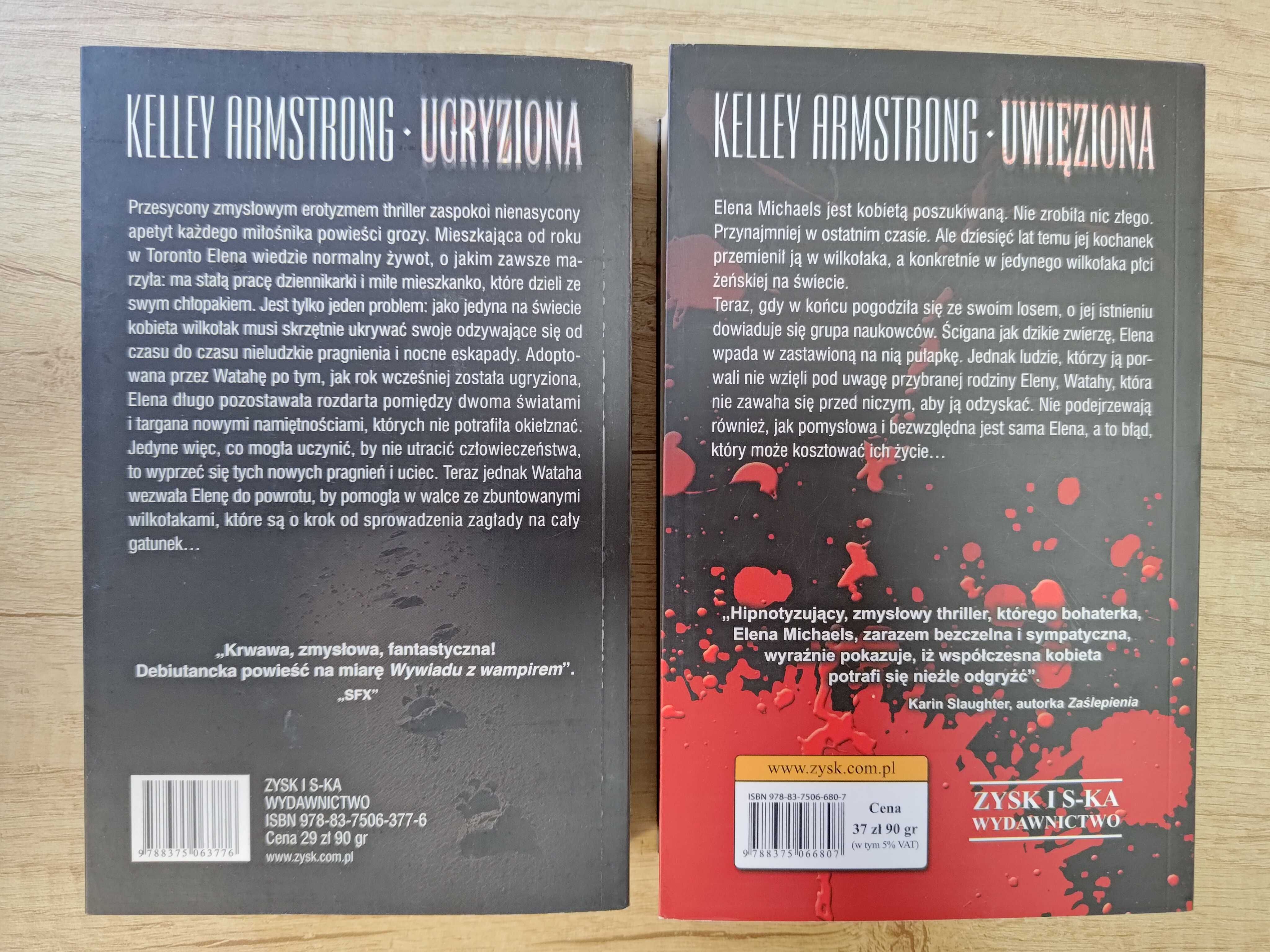 Ugryziona, Uwięziona Kelley Armstrong