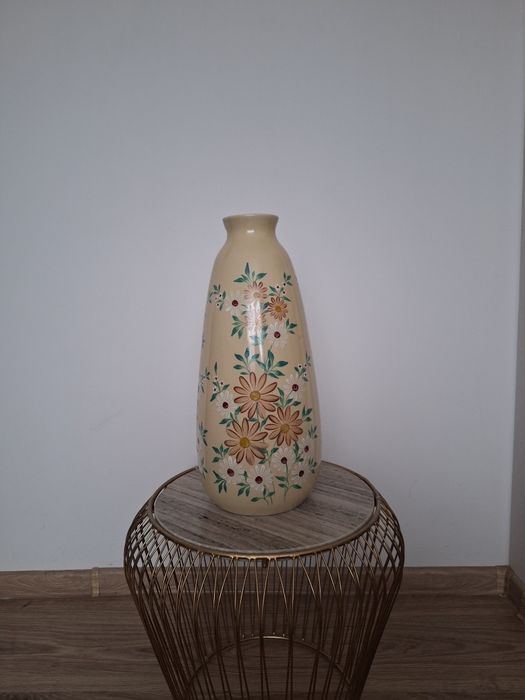 Śliczny retro vintage wazon Tułowice duży lata 60